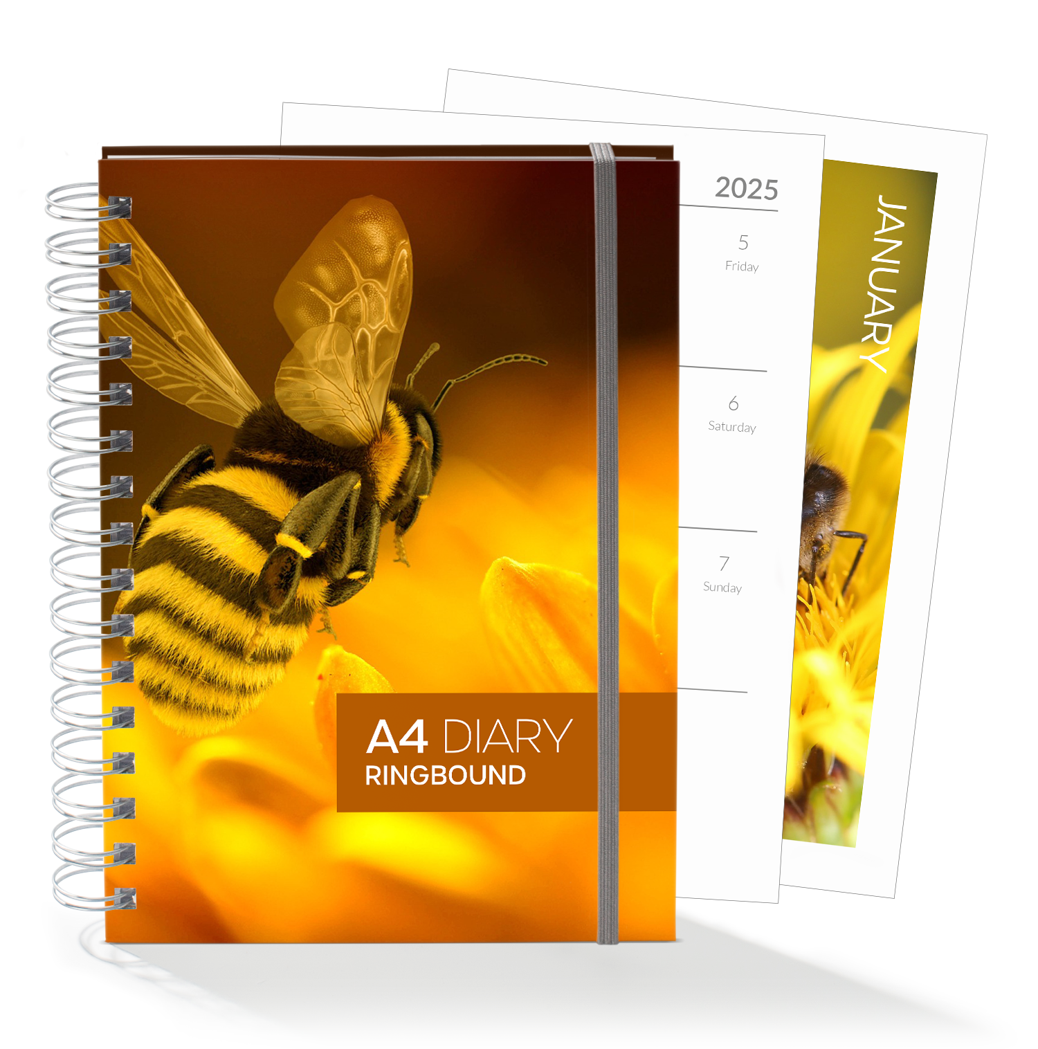 A4 Ringbound Photo Diary Printing