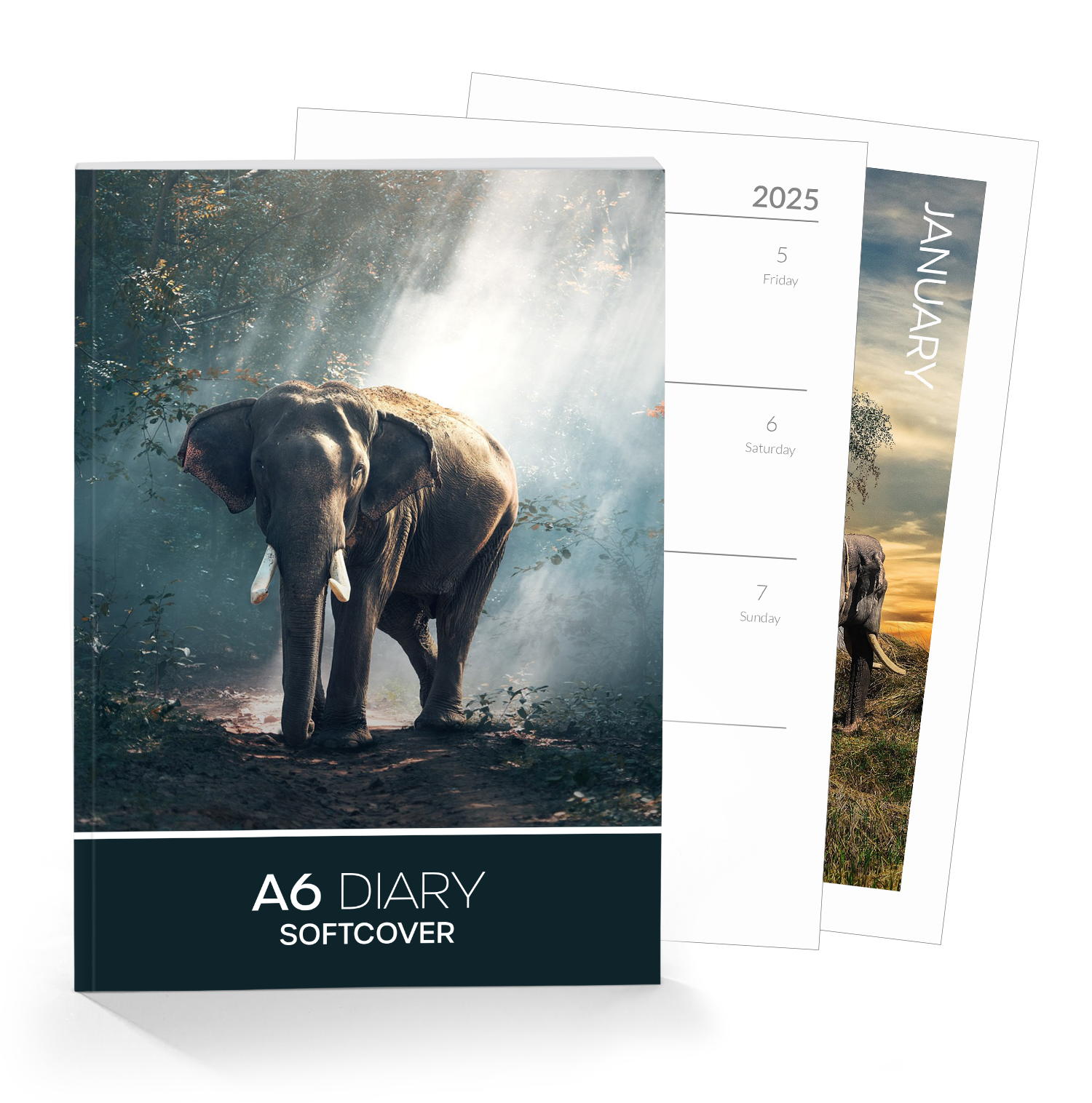 A6 Portrait Softcover Photo Diary Printing
