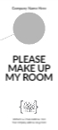 Make up my room
